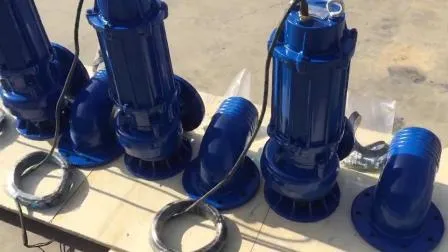 Pompa per acque luride sommergibile elettrica dell'acqua di mare di industria su ordinazione per l'acqua di mare della pompa